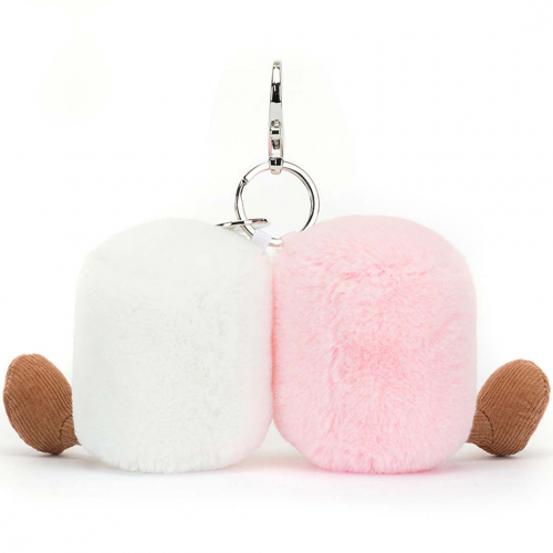 jellycat sleutelhanger amuseables marshmallows  - 15 cm