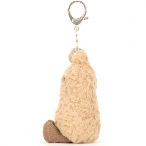 jellycat sleutelhanger amuseables pinda - 18 cm  