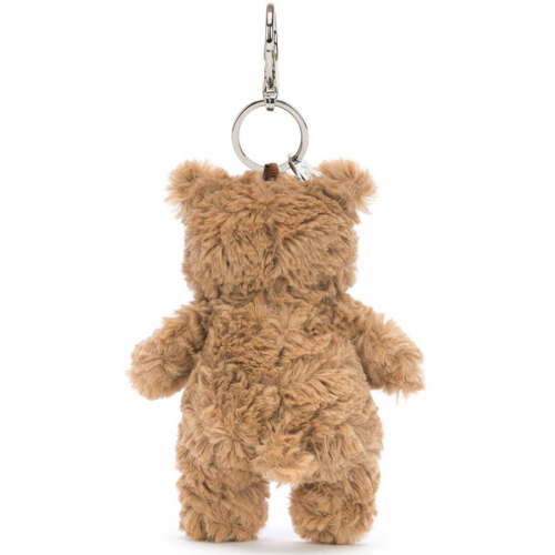 jellycat sleutelhanger bartholomew bear - 12 cm 