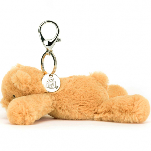 jellycat sleutelhanger smudge beer - 16 cm