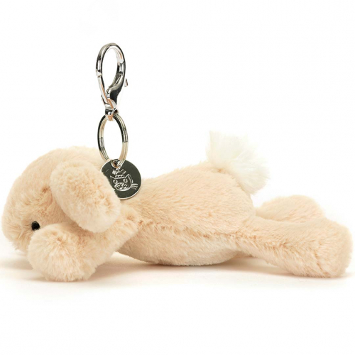 jellycat sleutelhanger smudge konijn - 16 cm