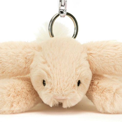 jellycat sleutelhanger smudge konijn - 16 cm