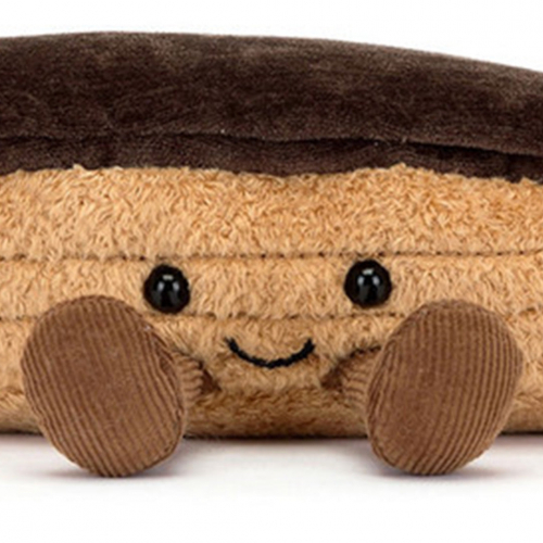 jellycat amuseables knuffeléclair - 15 cm