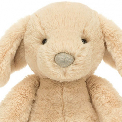 jellycat knuffelhond bashful orlando puppy - 31 cm