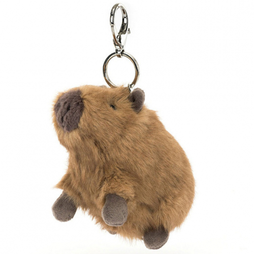 jellycat sleutelhanger capybara - 14 cm