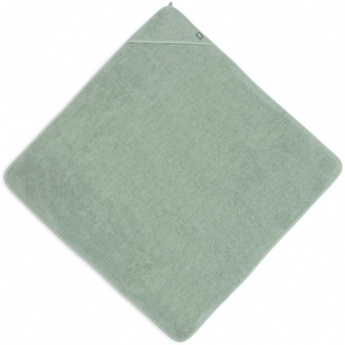 jollein badcape badstof - ash green - 100x100 cm