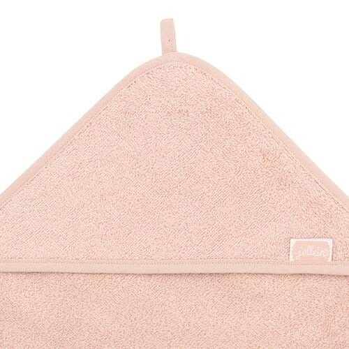 jollein badcape badstof - pale pink - 75x75 cm