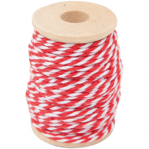 katoengaren - rood-wit - 15m