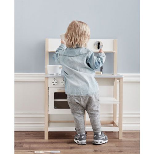 kids concept keuken naturel-wit bistro