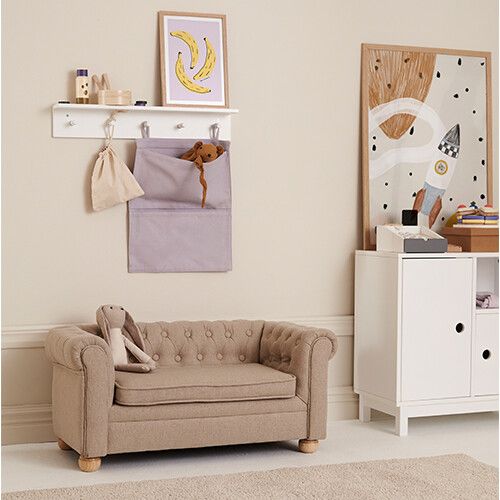 kids concept chesterfield kinderbank small - beige 