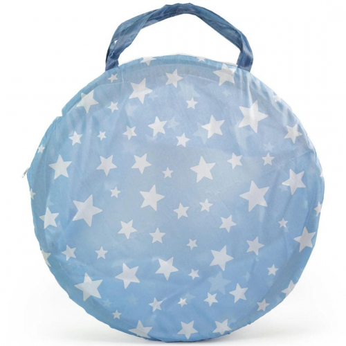 kids concept speeltunnel star - blauw - 180 cm