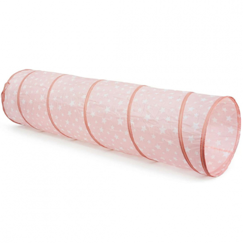 kids concept speeltunnel star - roze - 180 cm 