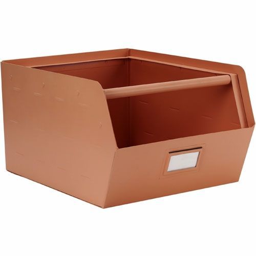 kids depot stapelbare opbergbak - roze