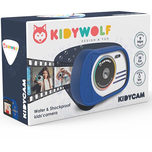 kidywolf kindercamera kidycam - blauw