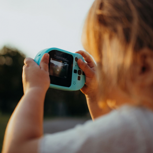kidywolf kindercamera kidycam - blauw