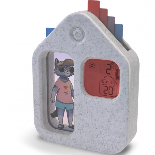 kidywolf weerstation met buitensensor