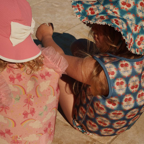 konges sløjd zwemvest cherry bow blue - 2-3 jaar