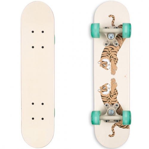 konges sløjd kinderskateboard - tiger 