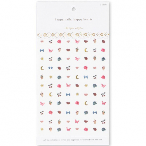 konges sløjd nagelstickers girl