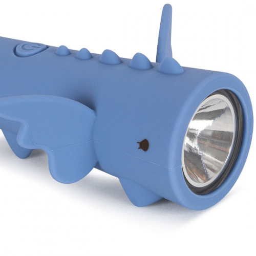 konges sløjd oplaadbare zaklamp dragon - blue