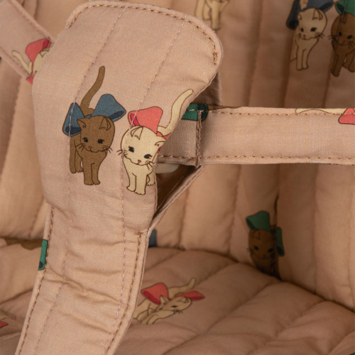 konges sløjd poppenbuggy - bow kitty