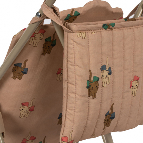 konges sløjd poppenbuggy - bow kitty