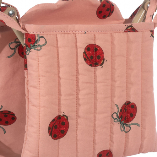 konges sløjd poppenbuggy - ladybug glitter