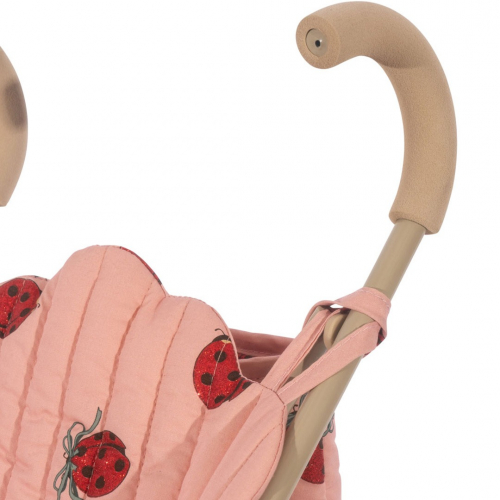 konges sløjd poppenbuggy - ladybug glitter