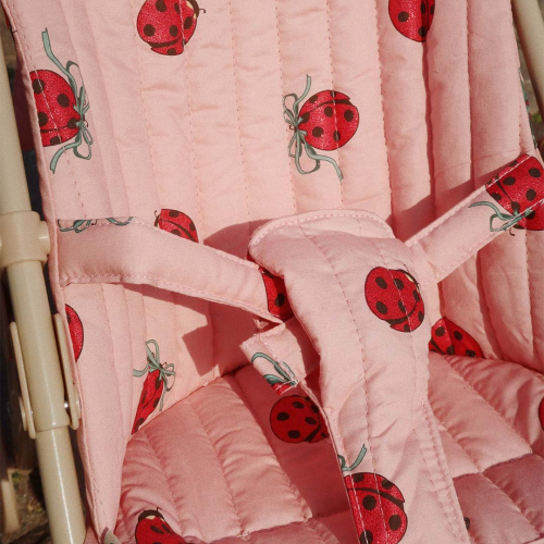 konges sløjd poppenbuggy - ladybug glitter