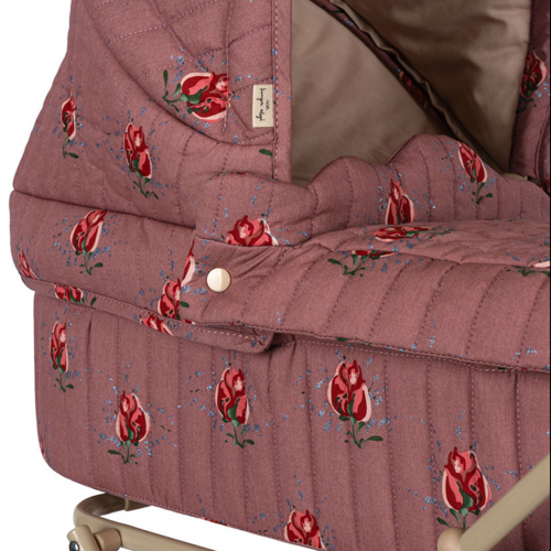 konges sløjd poppenwagen vintage - vita rosa blush glitter