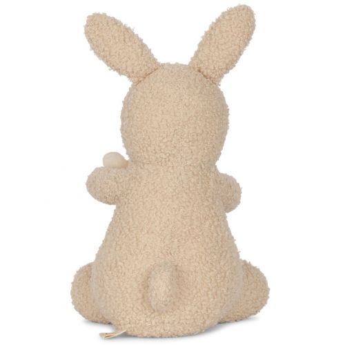 konges sløjd activiteitenknuffel met muziek teddy bunny - 28 cm
