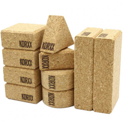 korxx baby bouwblokken van kurk - 10 st 