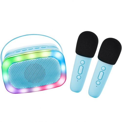 lalarma copenhagen karaokeset met licht - blauw