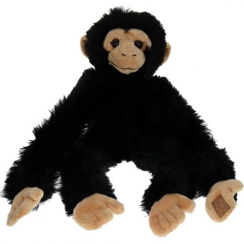 le petit souk knuffelaap met lange armen - 46 cm