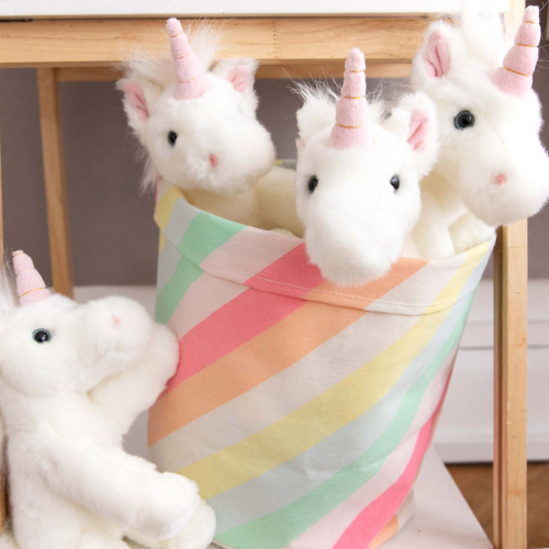 le petit souk knuffeleenhoorn - 24 cm