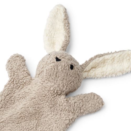 liewood handpop konijn - pale grey