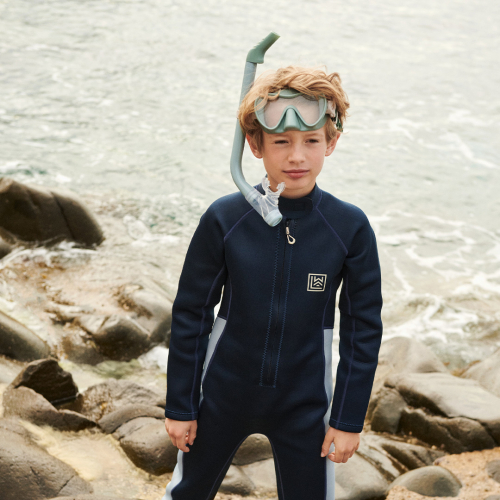 liewood kinderduikbril en snorkel jacques - pale tuscany mix