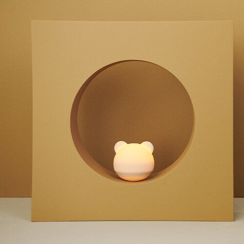 liewood nachtlampje samson mr bear - jojoba - 8,5 cm