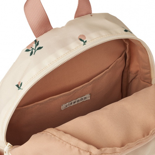 liewood peuterrugzak andreas - peach sea shell - 27 cm