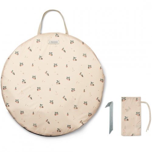 liewood pop-up strandtent cassie - peach sea shell