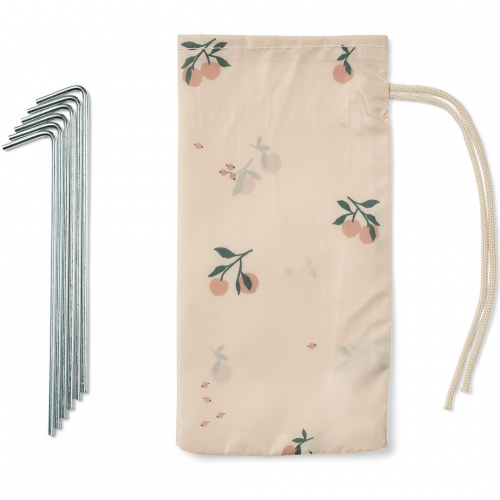 liewood pop-up strandtent cassie - peach sea shell