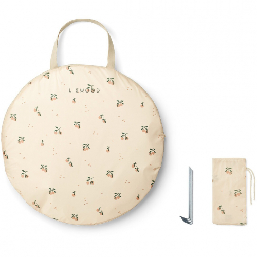 liewood pop-up strandtent everett - peach sea shell