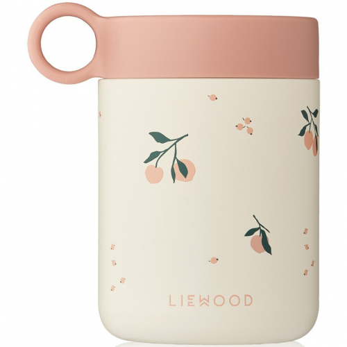 liewood rvs thermos containter kiani - peach sea shell