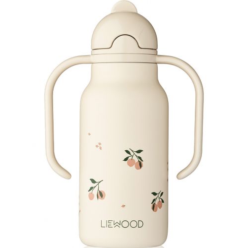 liewood rvs thermosfles kimmie - peach sea shell - 250 ml 