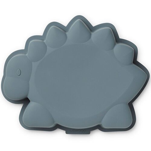 Gebruikelijk plaats aanvaardbaar liewood siliconen bakvorm amory - dino - whale blue | ilovespeelgoed.nl