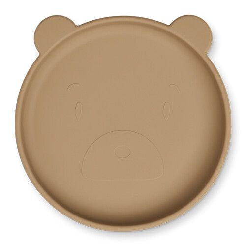 liewood siliconen kinderservies cyrus - mr bear - oat multi mix