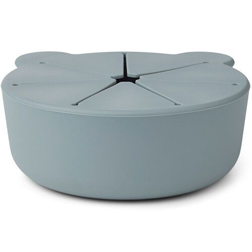 liewood siliconen snackdoosjes kelly - blue fog peppermint - 2st