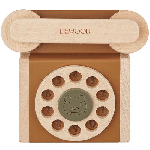 liewood telefoon selma - golden caramel multi mix