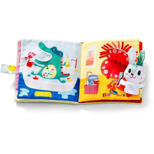 lilliputiens activiteitenboek met vingerpopje - konijntje tandarts