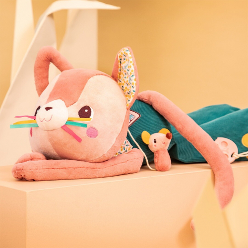 lilliputiens activiteitenknuffel - jeanne - 87 cm